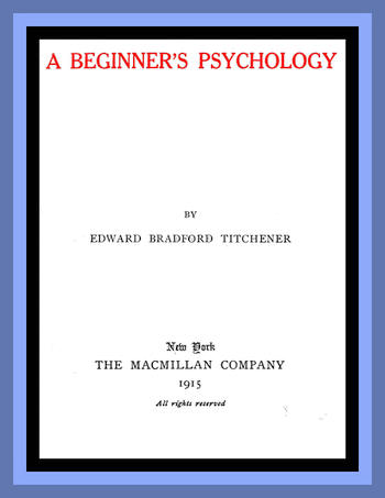 A Beginner's Psychology