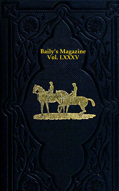 Baily's Magazine of Sports and Pastimes, Volume 85  January to June, 1906