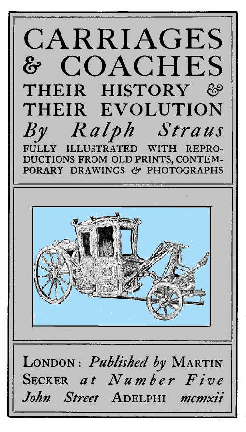 Carriages & Coaches: Their History & Their Evolution