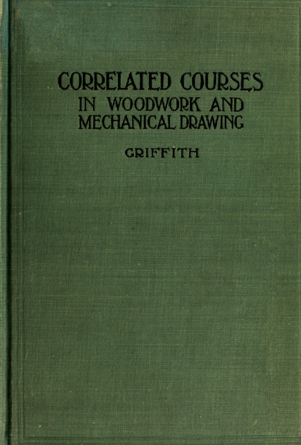 Correlated courses in woodwork and mechanical drawing