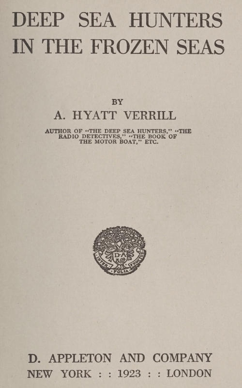 Deep Sea Hunters in the Frozen Seas