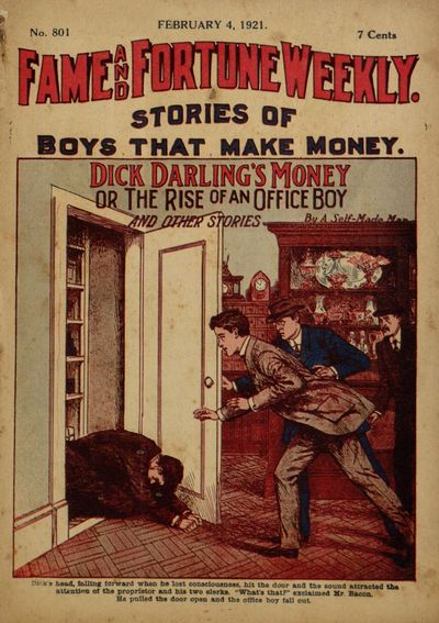 Dick Darling's Money; or, The Rise of an Office Boy; and Other Stories