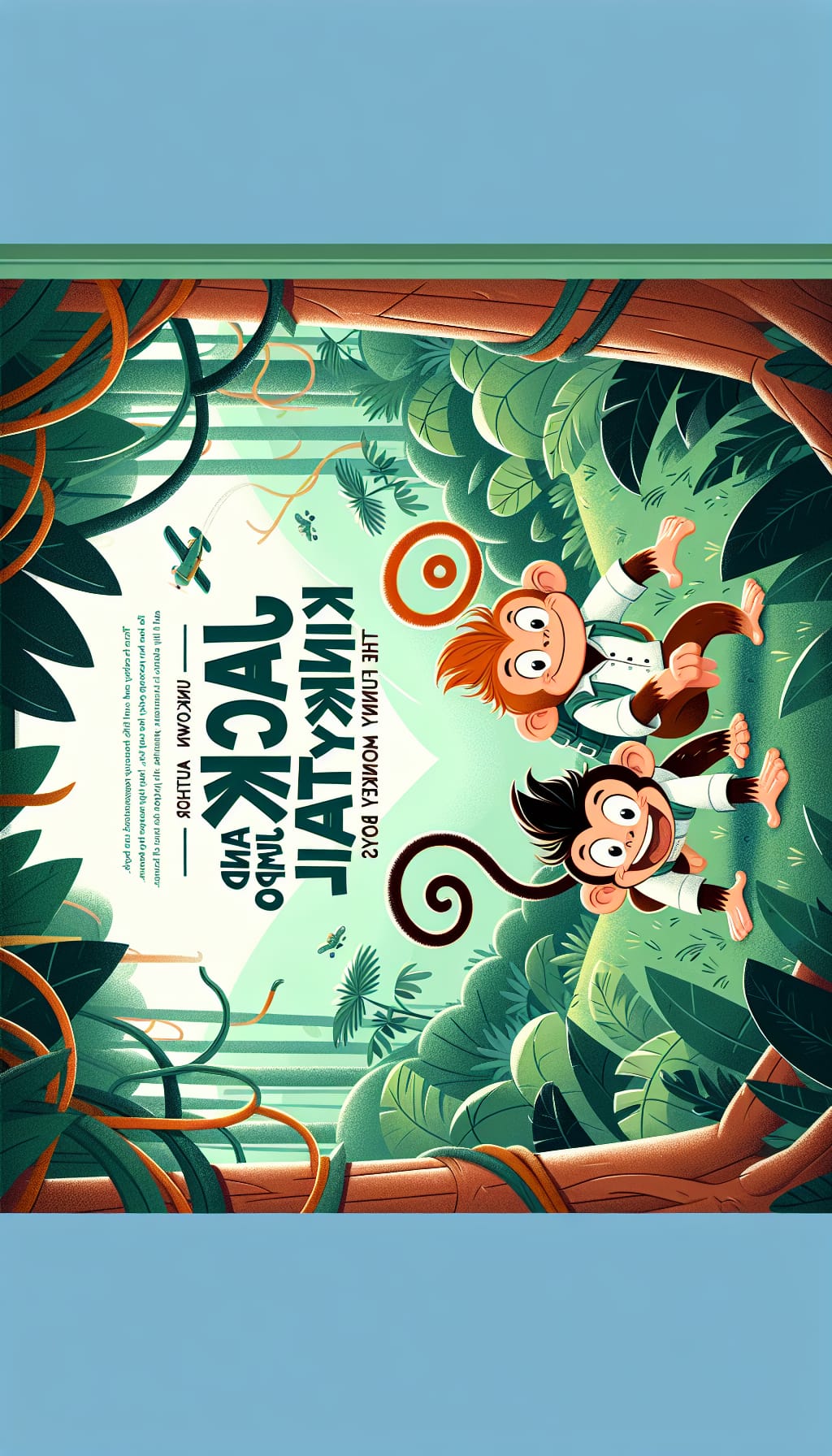 Jacko and Jumpo Kinkytail (The Funny Monkey Boys)