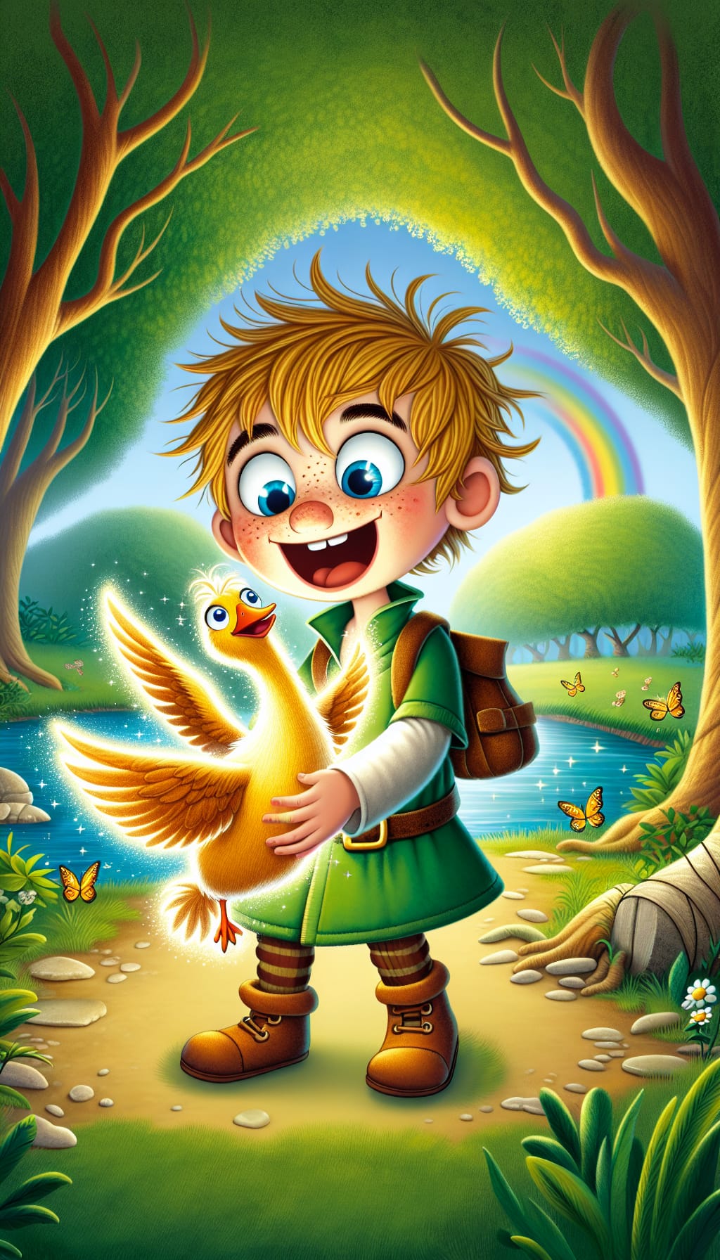 Johnny Nut and the Golden Goose