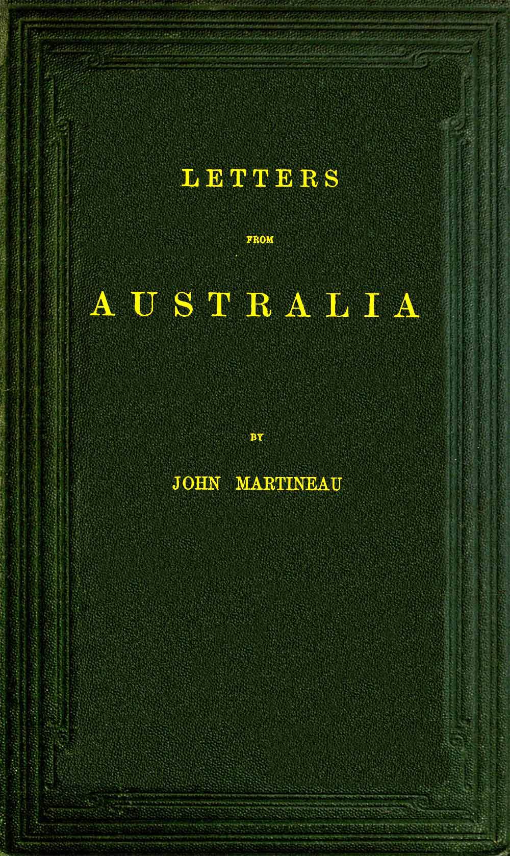 Letters from Australia