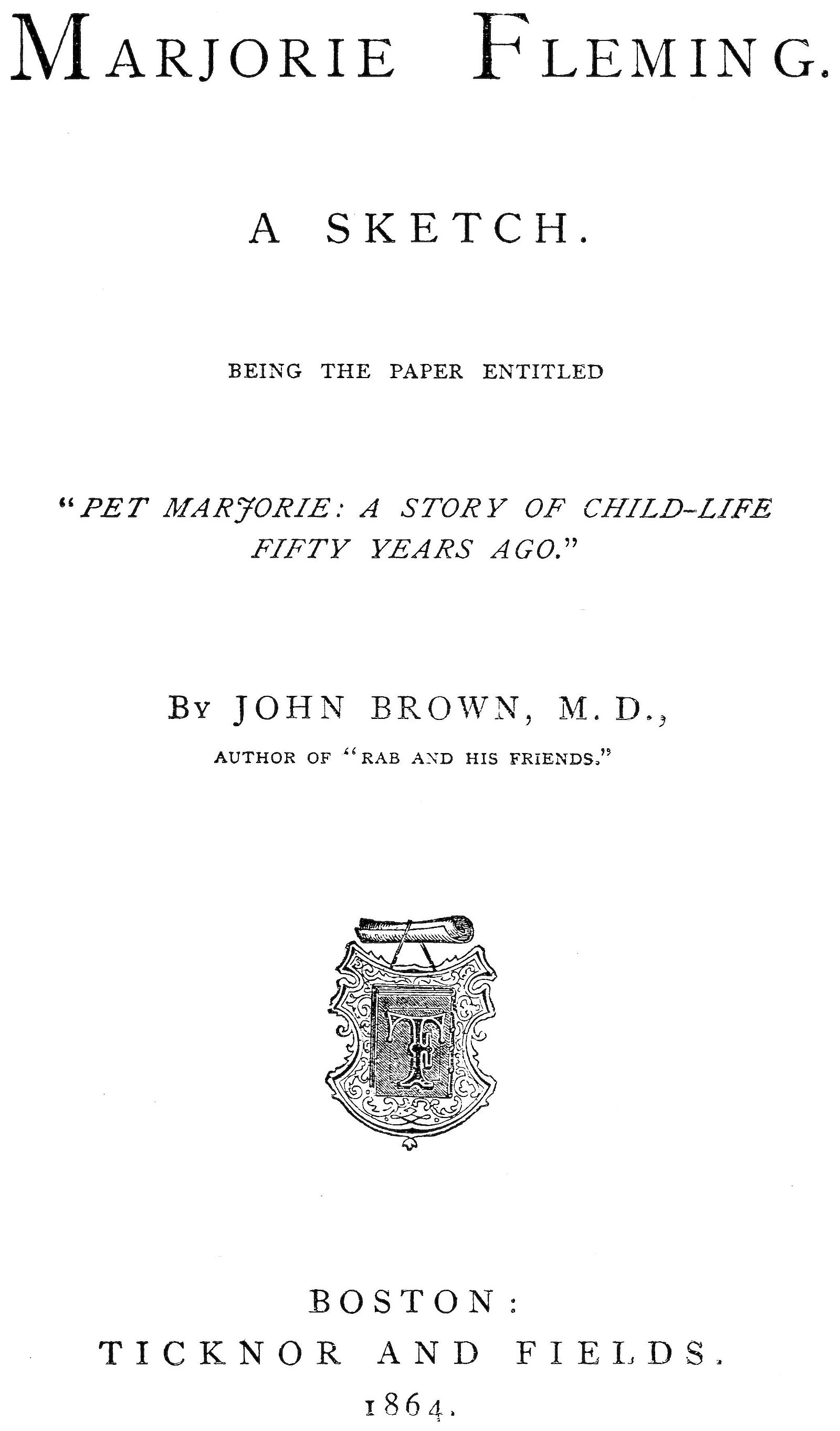 Marjorie Fleming