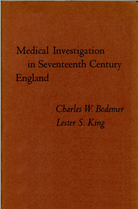 Medical investigation in seventeenth century England