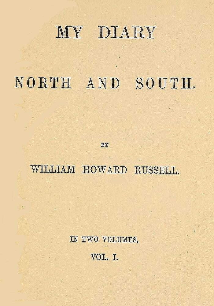 My Diary: North and South (vol. 1 of 2)
