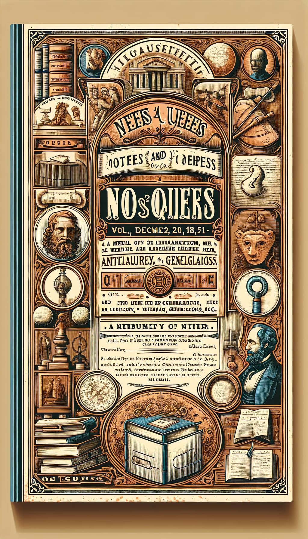 Notes and Queries, Vol. IV, Number 112, December 20, 1851  A Medium of Inter-communication for Literary Men, Artists, Antiquaries, Genealogists, etc.