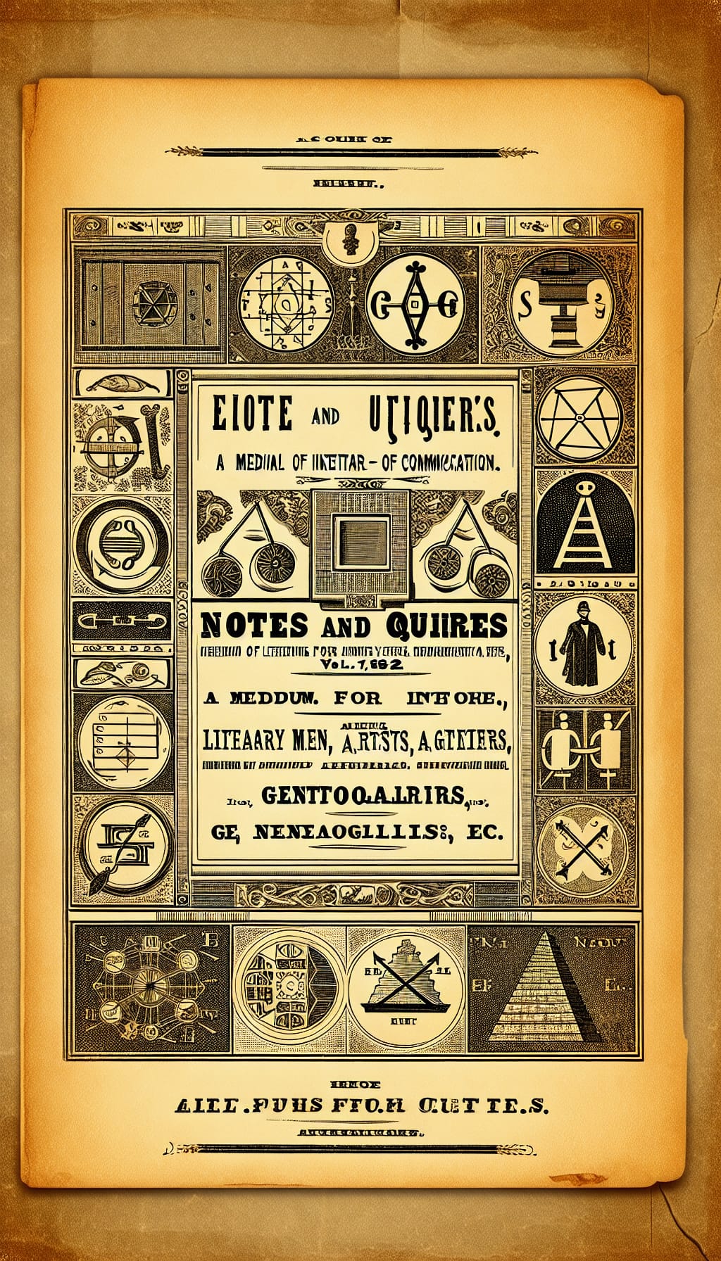 Notes and Queries, Vol. V, Number 119, February 7, 1852  A Medium of Inter-communication for Literary Men, Artists, Antiquaries, Genealogists, etc.