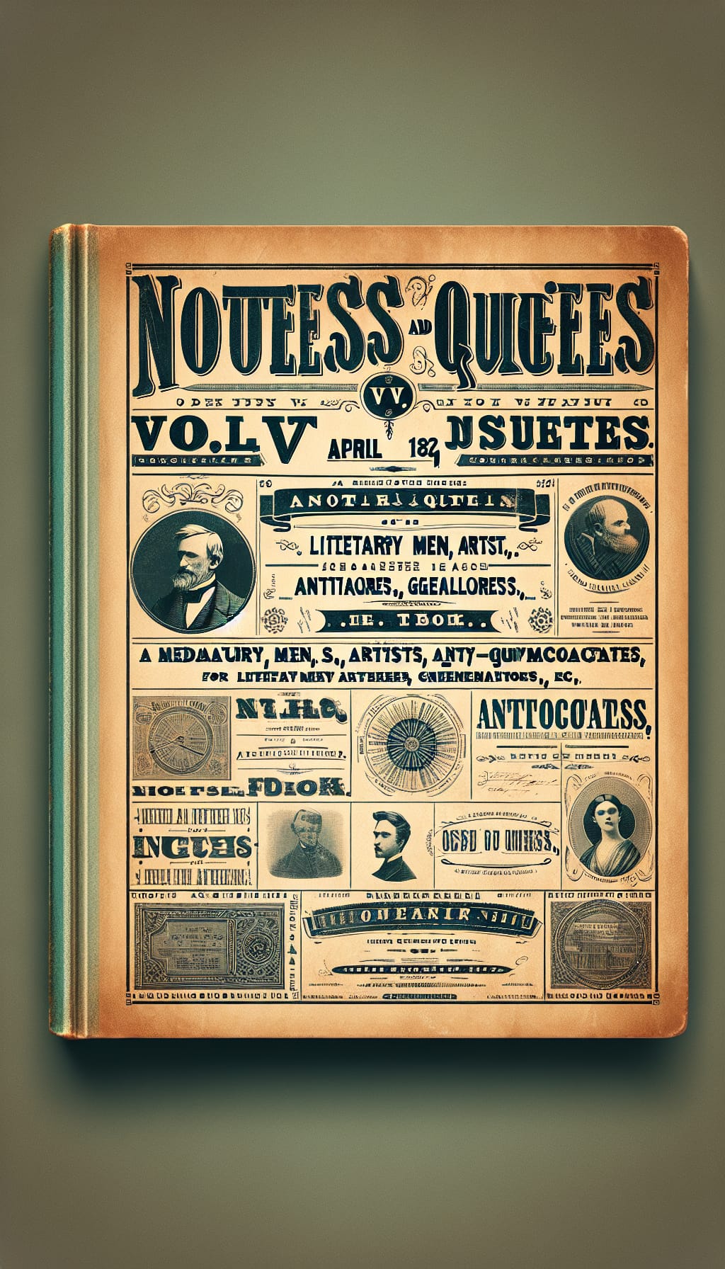 Notes and Queries, Vol. V, Number 128, April 10, 1852  A Medium of Inter-communication for Literary Men, Artists, Antiquaries, Genealogists, etc.