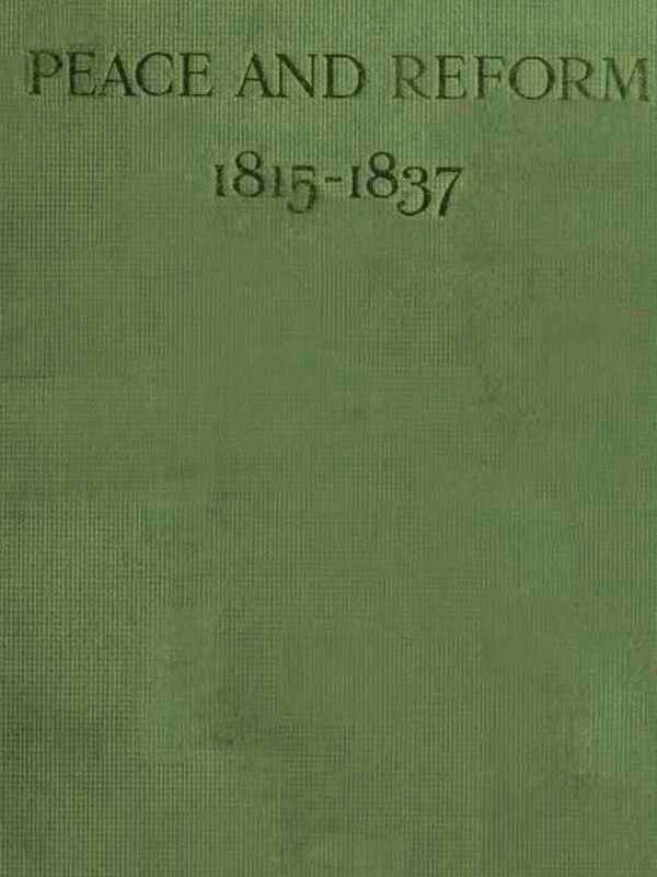 Peace and Reform (1815-1837)