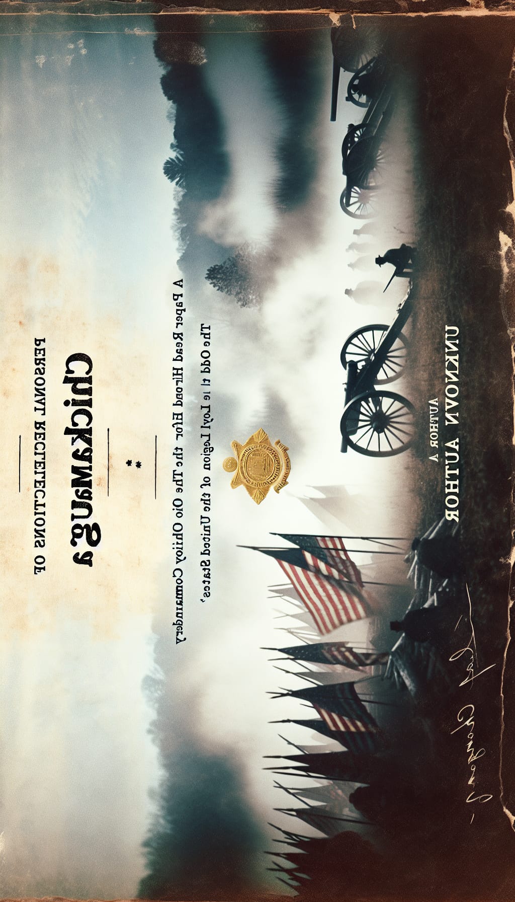Personal Recollections of Chickamauga  A Paper Read before the Ohio Commandery of the Military Order of the Loyal Legion of the United States