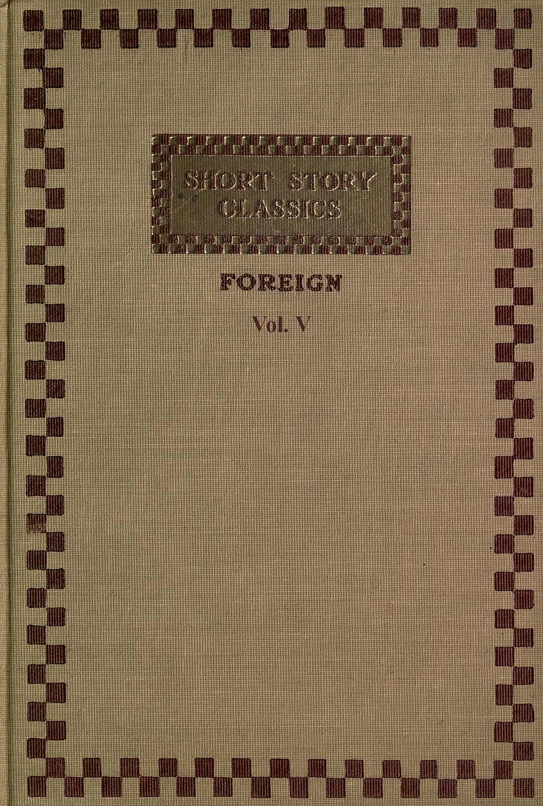 Short story classics (Foreign), Vol. 5, French II