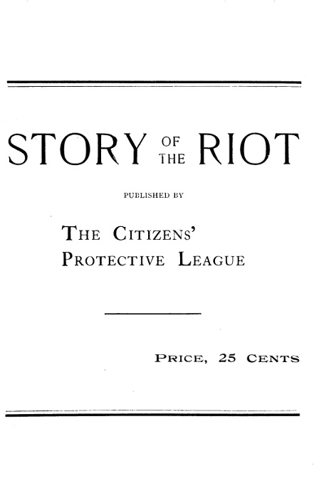 Story of the Riot