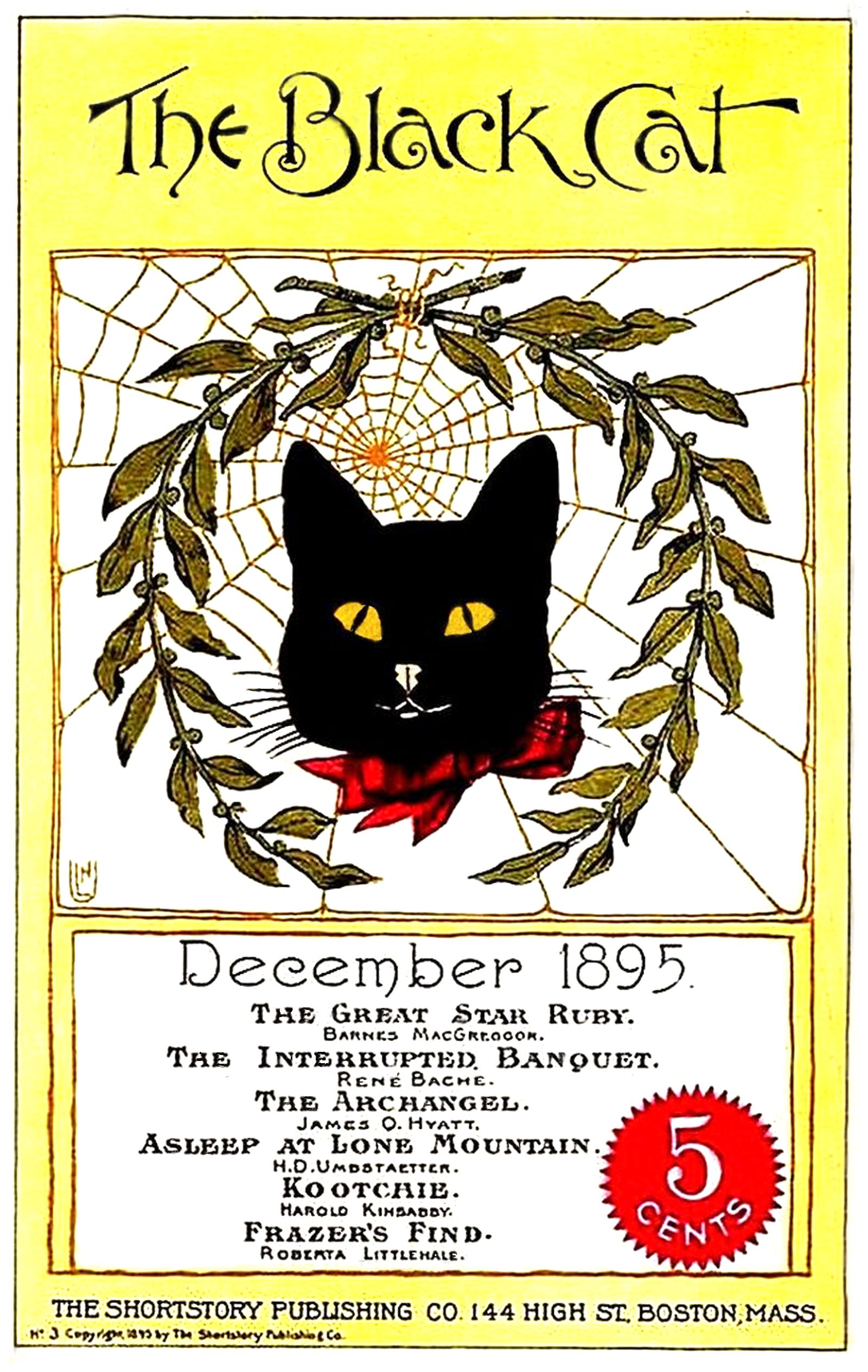 The black cat (vol. I, no. 3, December 1895)