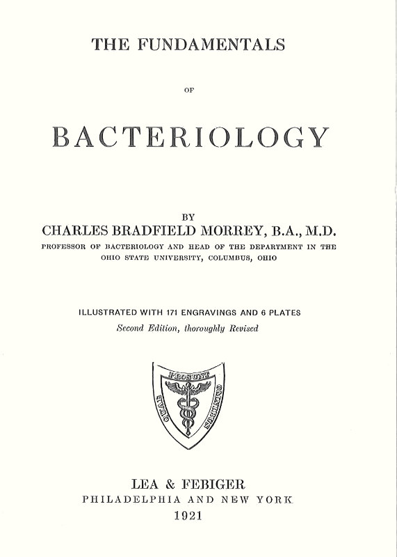 The Fundamentals of Bacteriology