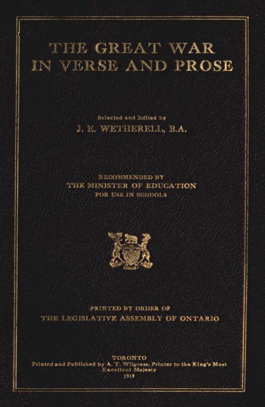 The Great War in Verse and Prose