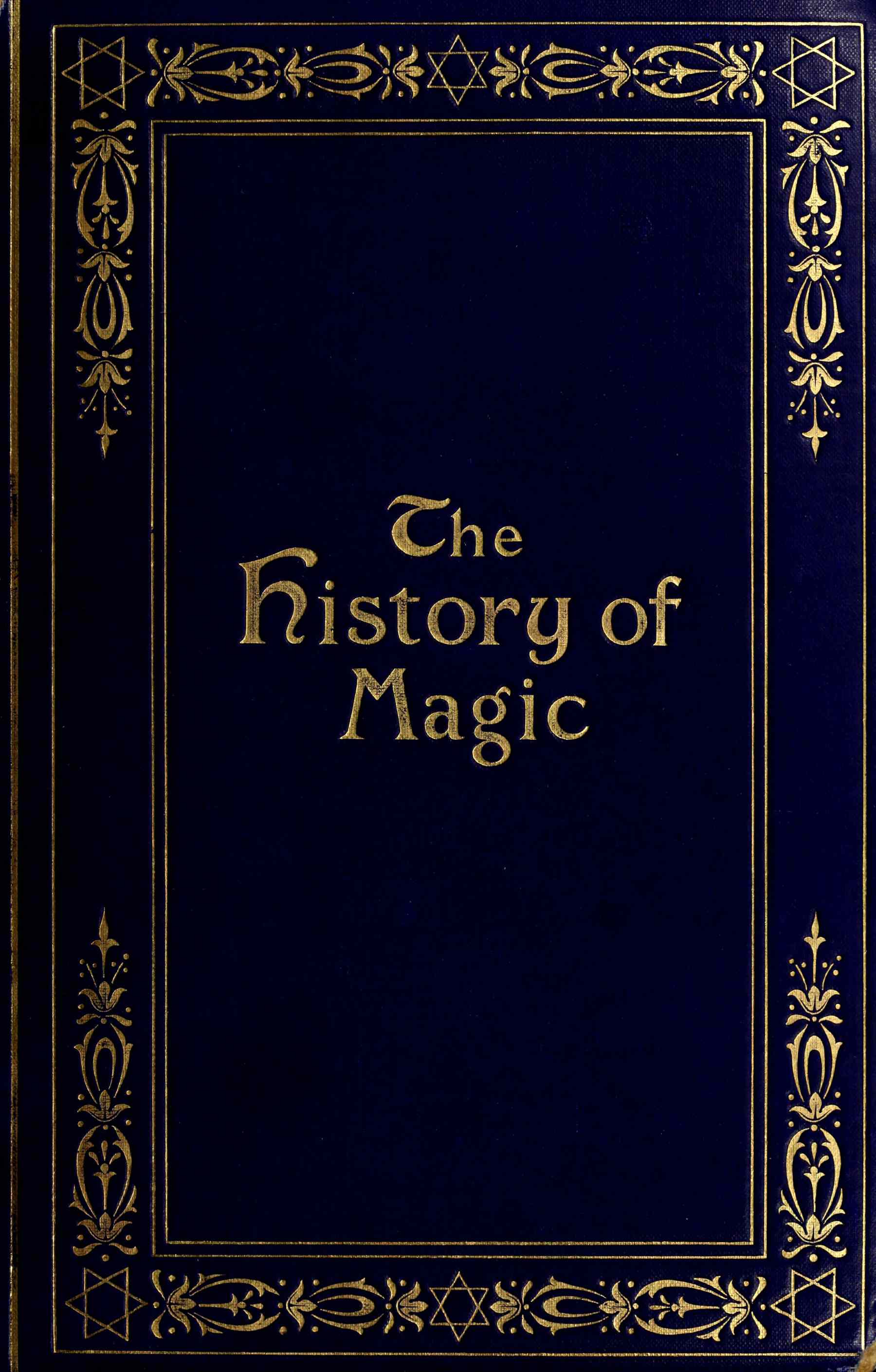 The history of magic