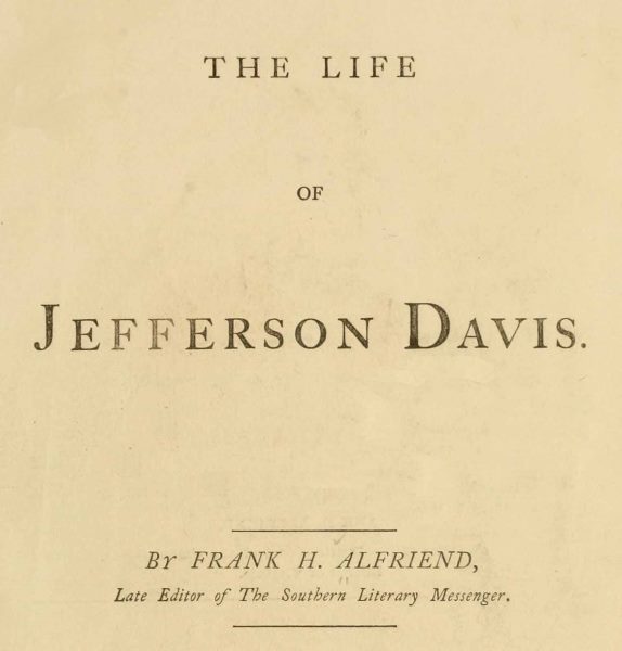 The Life of Jefferson Davis