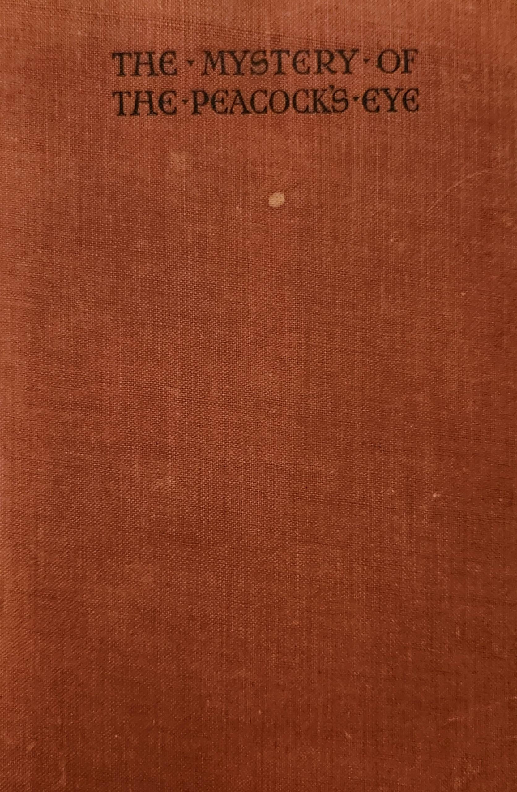 The mystery of the Peacock's Eye