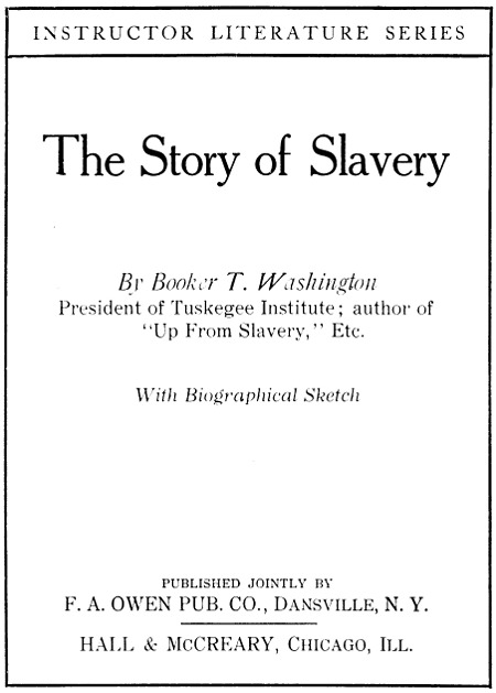 The Story of Slavery
