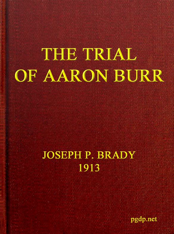 The Trial of Aaron Burr