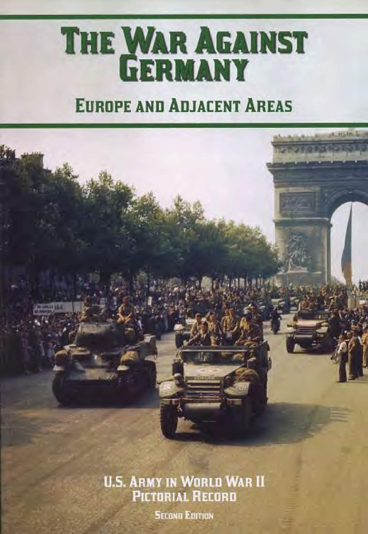The war against Germany: Europe and adjacent areas