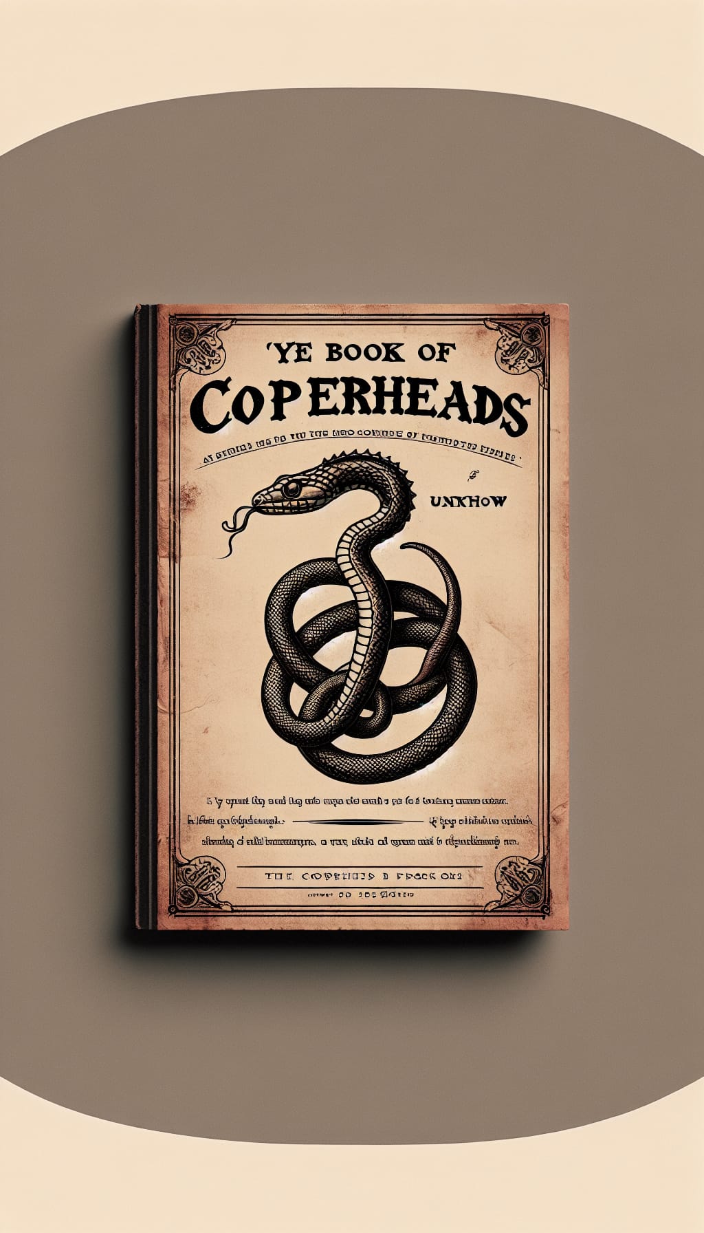 Ye book of Copperheads
